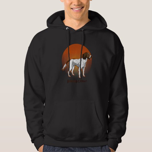 Englischer Springer Spaniel Hund  1 Hoodie (Vorderseite)
