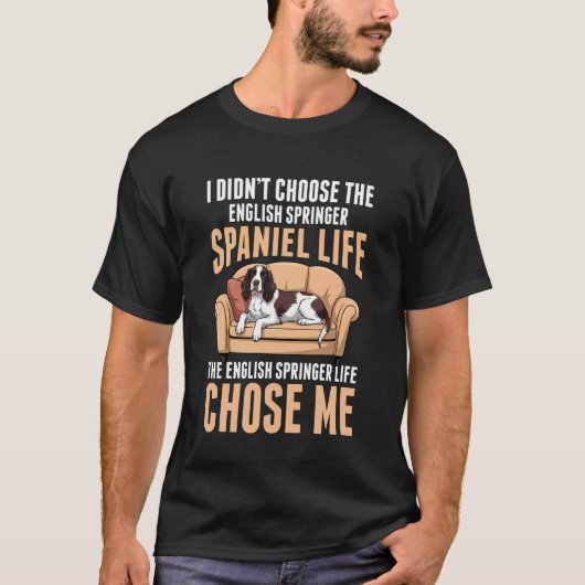 Englischer Springer Spaniel Hund 1 T-Shirt (Vorderseite)