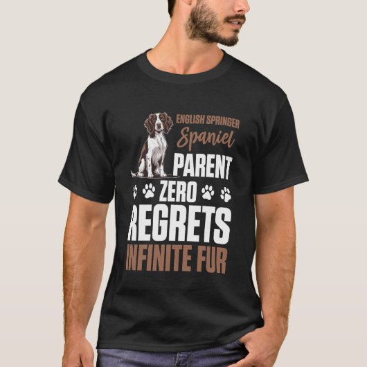 Englischer Springer Spaniel Hund T-Shirt (Vorderseite)