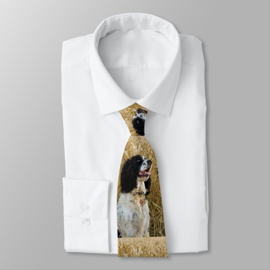 englischer Springer Spaniel in wheat.png Krawatte (Gebunden)