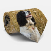 englischer Springer Spaniel in wheat.png Krawatte (Gerollt)