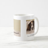Englischer Springer Spaniel Kaffeetasse (VorderseiteRechts)