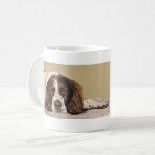 Englischer Springer Spaniel Kaffeetasse (Vorderseite Links)