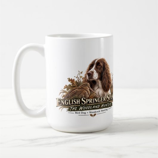 Englischer Springer Spaniel Kaffeetasse (Links)