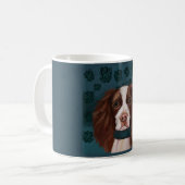 Englischer Springer Spaniel Kaffeetasse (Vorderseite Links)