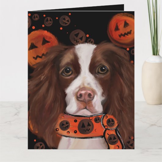 Englischer Springer Spaniel Karte (Vorderseite)
