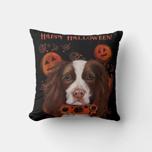 Englischer Springer Spaniel Kissen (Vorderseite)