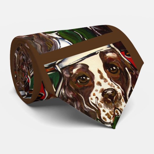 Englischer Springer Spaniel Krawatte (Gerollt)