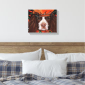 Englischer Springer Spaniel Leinwanddruck (Insitu (Schlafzimmer))