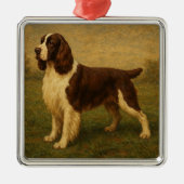 Englischer Springer Spaniel Ornament Aus Metall (Vorne)