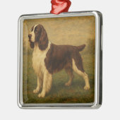 Englischer Springer Spaniel Ornament Aus Metall (Links)