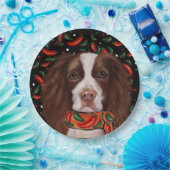 Englischer Springer Spaniel Pappteller (Party)