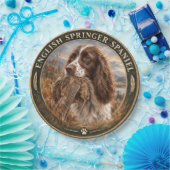 Englischer Springer Spaniel Pappteller (Party)