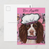 Englischer Springer Spaniel Postkarte (Vorne/Hinten)