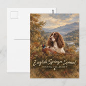 Englischer Springer Spaniel Postkarte (Vorne/Hinten)