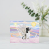 Englischer Springer Spaniel Postkarte (Stehend Vorderseite)