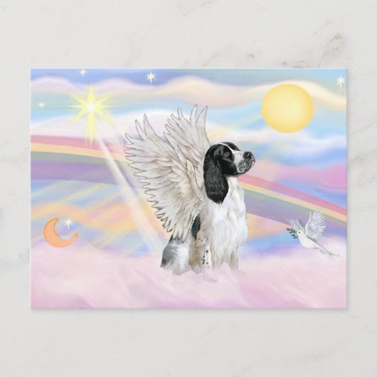 Englischer Springer Spaniel Postkarte (Vorderseite)