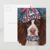 ENGLISCHER SPRINGER SPANIEL POSTKARTE (Vorne/Hinten)