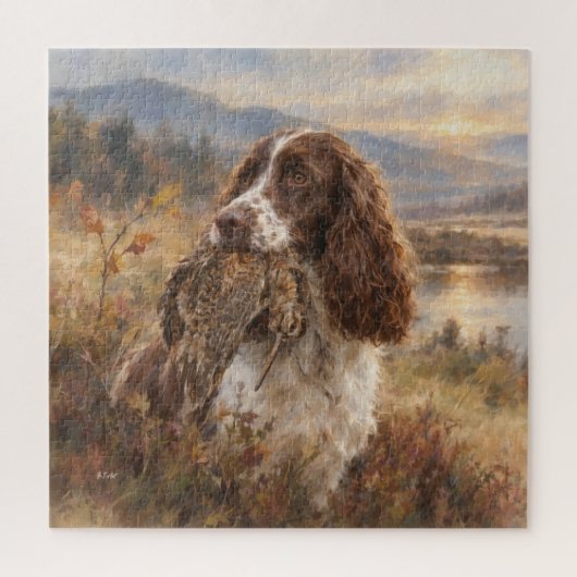 Englischer Springer Spaniel Puzzle (Vertikal)