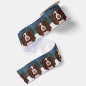 ENGLISCHER SPRINGER SPANIEL SATINBAND (Rückseite)