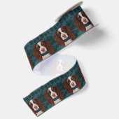 Englischer Springer Spaniel Satinband (Rückseite)