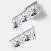 Englischer Springer Spaniel Schneehangel Ripsband (Rückseite)