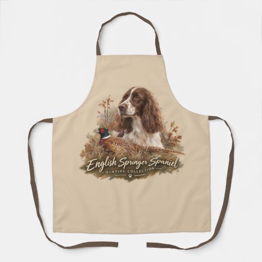 Englischer Springer Spaniel Schürze (Vorderseite)