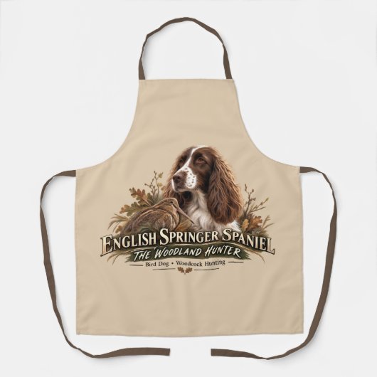 Englischer Springer Spaniel Schürze (Vorderseite)
