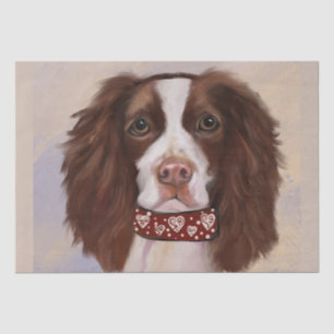 ENGLISCHER SPRINGER SPANIEL SEIDENPAPIER