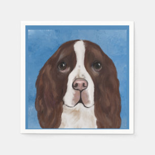 ENGLISCHER SPRINGER SPANIEL SERVIETTE