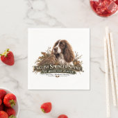 Englischer Springer Spaniel Serviette (Beispiel)