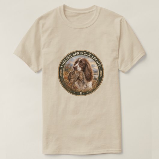 Englischer Springer Spaniel T-Shirt (Design vorne)