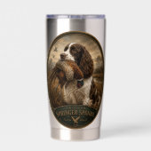 Englischer Springer Spaniel  Thermobecher (Rückseite)