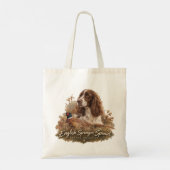 Englischer Springer Spaniel Tragetasche (Rückseite)