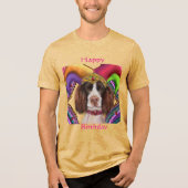 ENGLISCHER SPRINGER SPANIEL  Tri-Blend SHIRT (Vorderseite)