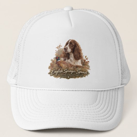 Englischer Springer Spaniel Truckerkappe (Vorderseite)
