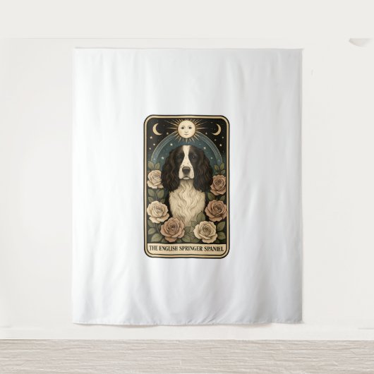 Englischer Springer Spaniel Wandteppich (Vorderseite)