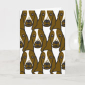 Englischer Springer-Spaniels Karte (Vorderseite)