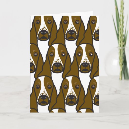 Englischer Springer-Spaniels Karte (Vorderseite)