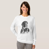 Englischer Springer-Spaniels T-Shirt (Vorne ganz)