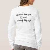 Englischer Springer-Spaniels T-Shirt (Rückseite)