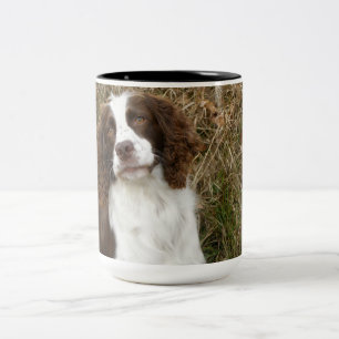 Englischer SpringerSpaniel - bester Freund Zweifarbige Tasse