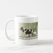 Englischer Springerspaniel-Bewegung Kaffeetasse (Links)