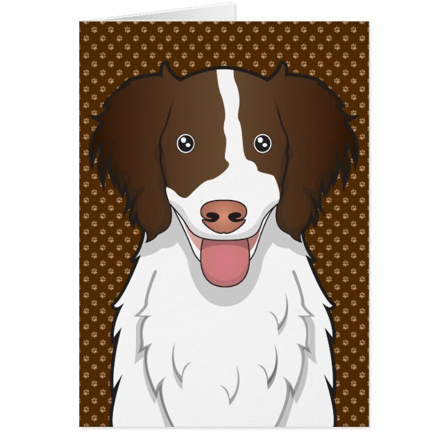 Englischer Springerspaniel-Cartoon-Tatzen (Vorne)