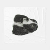 Englischer SpringerSpaniel Fleecedecke (Vorderseite (Horizontal))