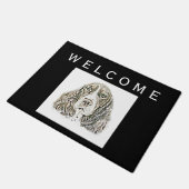 Englischer SpringerSpaniel Fußmatte (Schrägansicht)