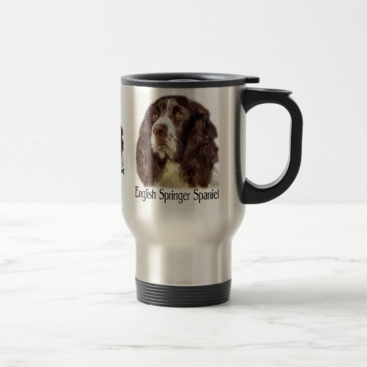 Englischer Springerspaniel-Geschenke Reisebecher (Rechts)