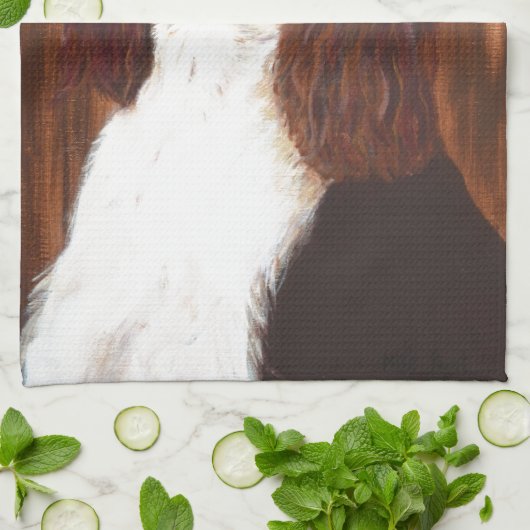 Englischer SpringerSpaniel Geschirrtuch (Gefaltet)