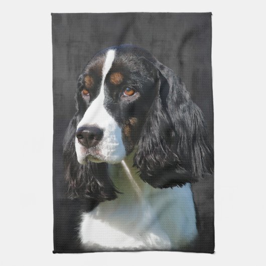 Englischer SpringerSpaniel Handtuch (Vertikal)