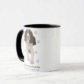 Englischer Springerspaniel-Hund Tasse (Vorderseite Links)